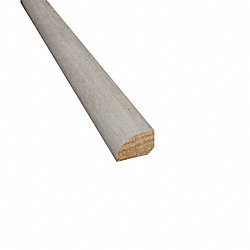Prefinished Monterey Bay Hickory Hardwood 1/2 in thick x .75 in wide x 78 in Length Shoe Molding